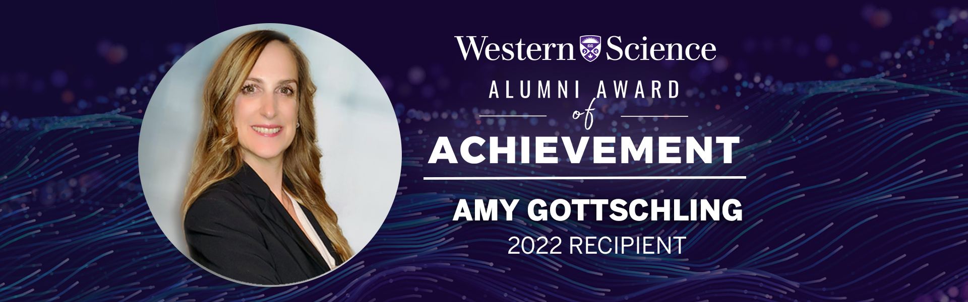 Amy Gottschling wins Alumni Achievement Award
