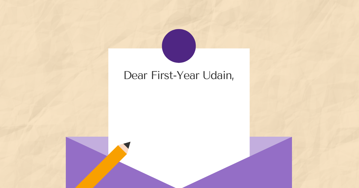 Dear First-Year Udain Letter