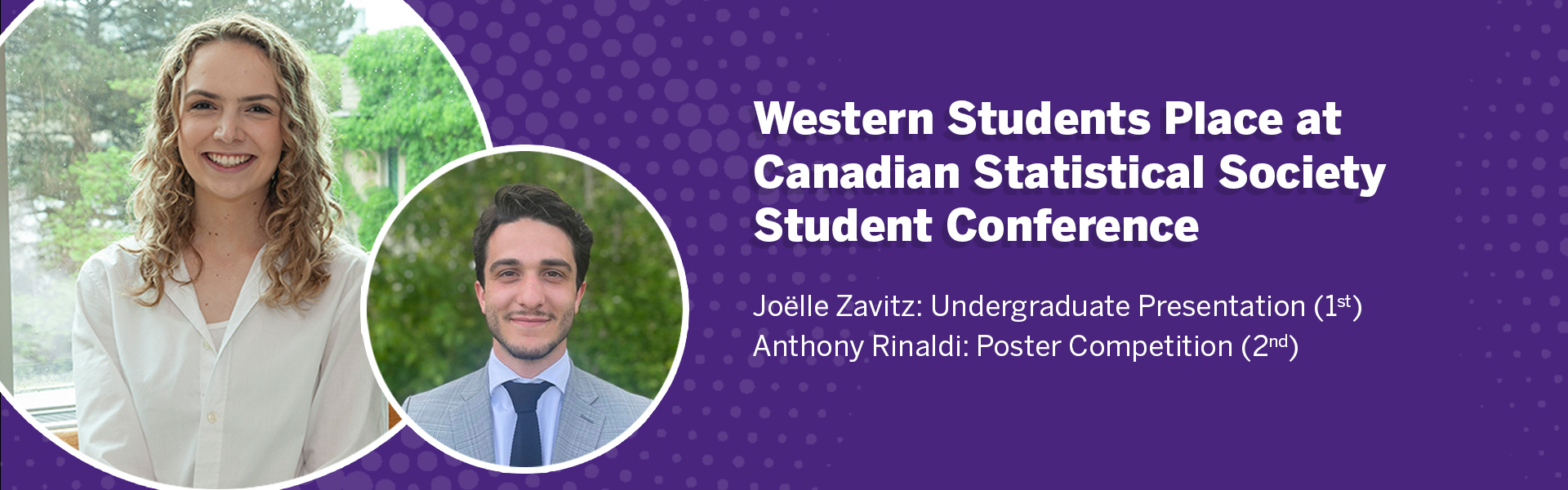 Western Students Place at Canadian Society Student Conference