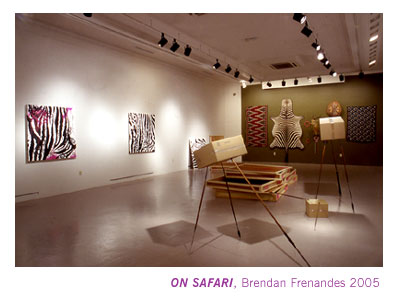 MFA Thesis Exhibition: Brendan Fernandes, On Safari (2005)